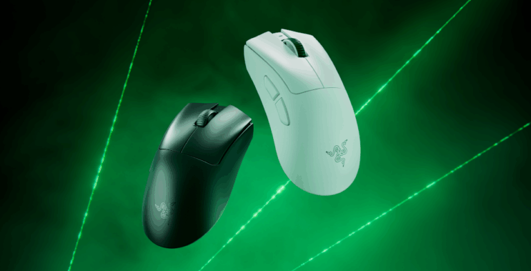 Razer DeathAdder V4 Pro in Schwarz und Weis - Bild: Razer