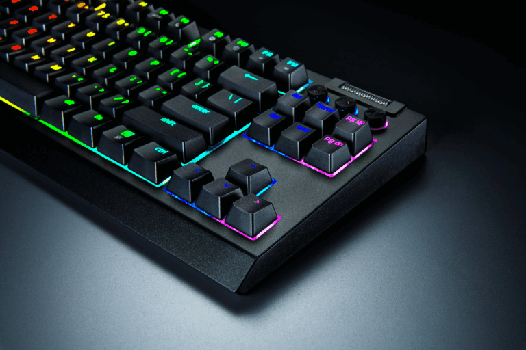 Razer Blackwidow V4 in der Taktilen Hyperspeed Version -Bild: Razer