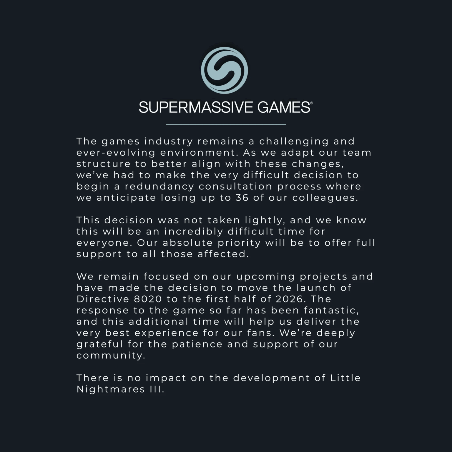 Supermassive Games - X Post