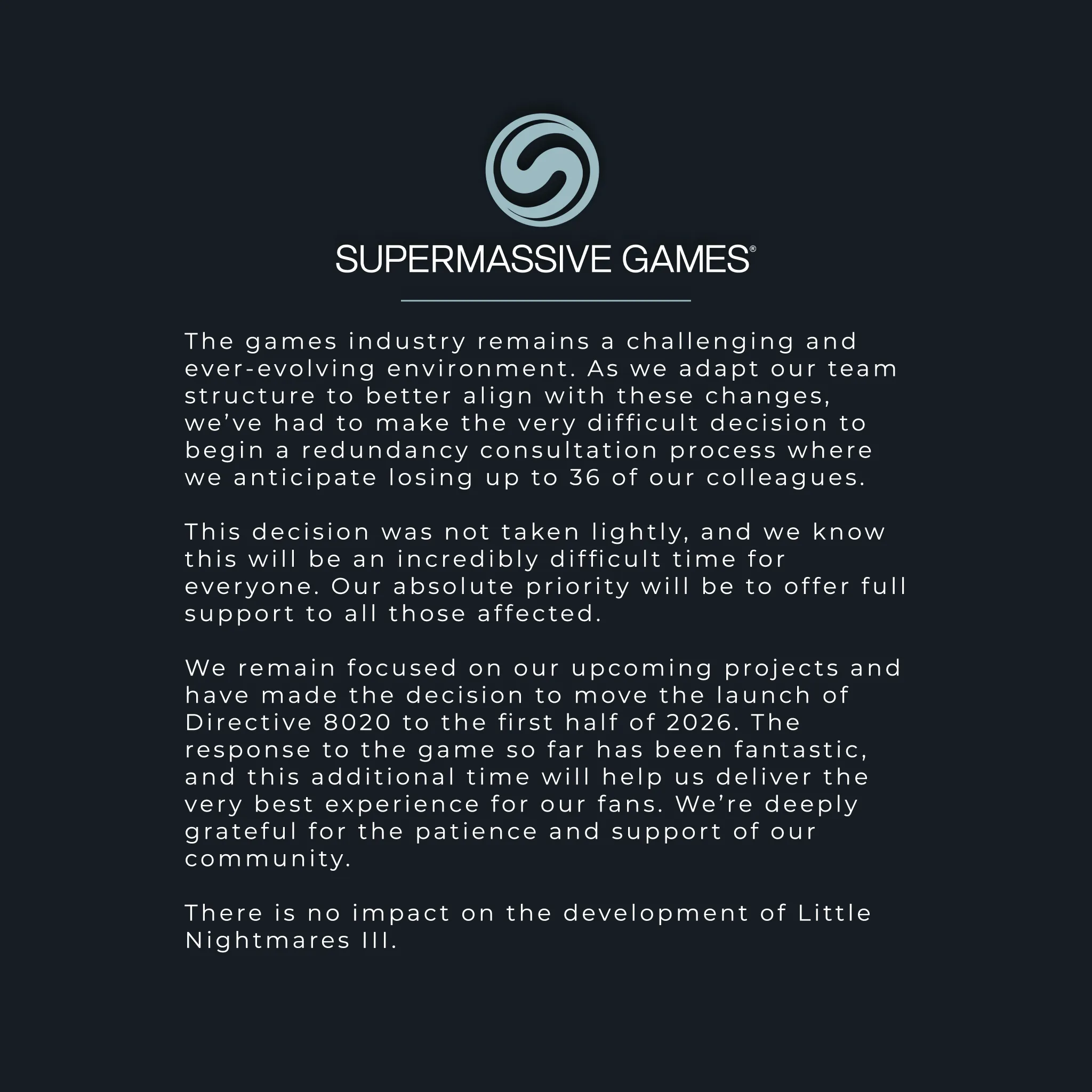 Supermassive Games - X Post