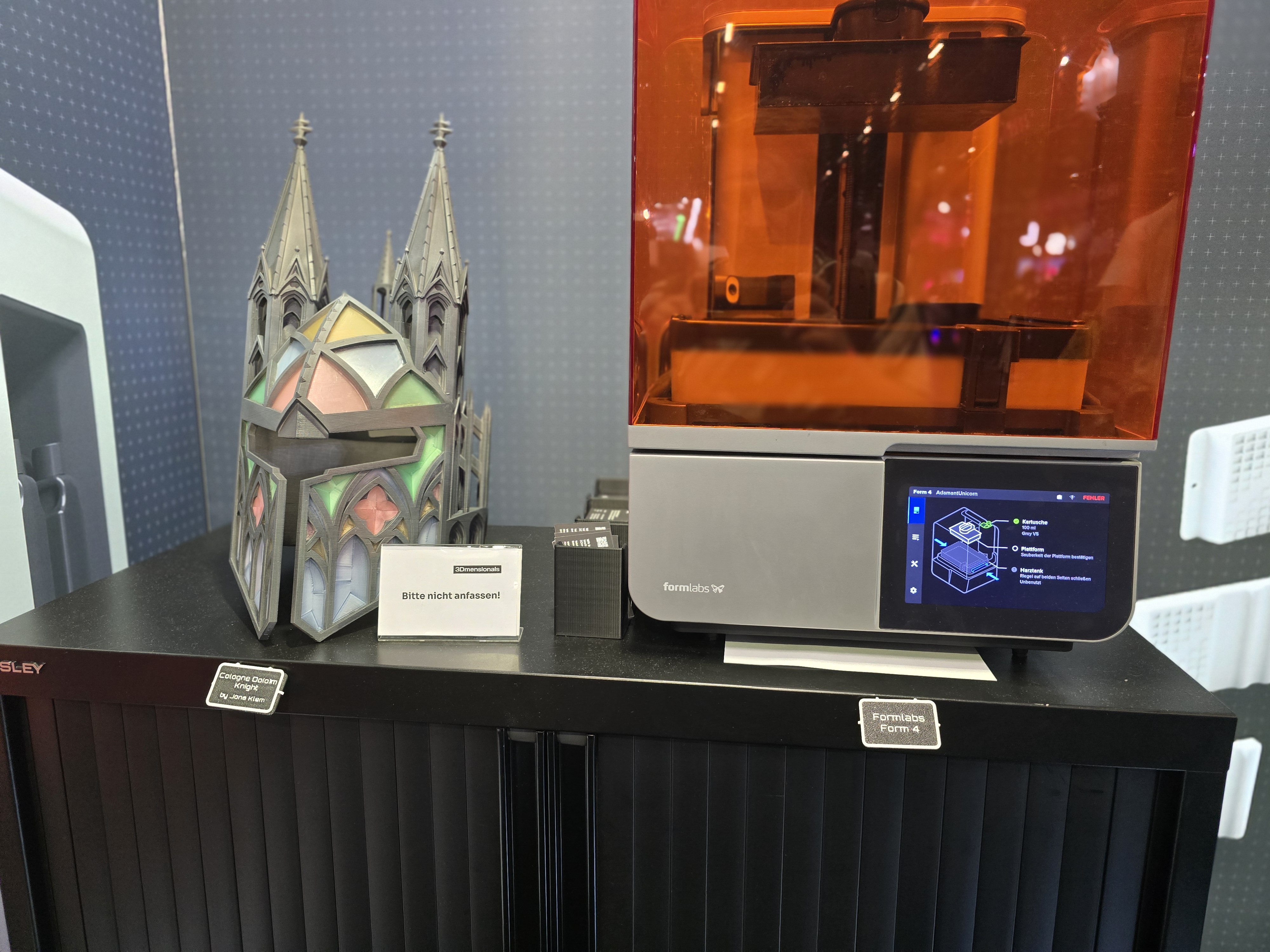 3Dmensionals präsentiert 3D Drucke - Bild: Sebastian Selinger
