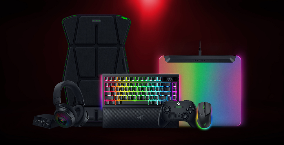 Razer Gear Lineup - Bild: Razer