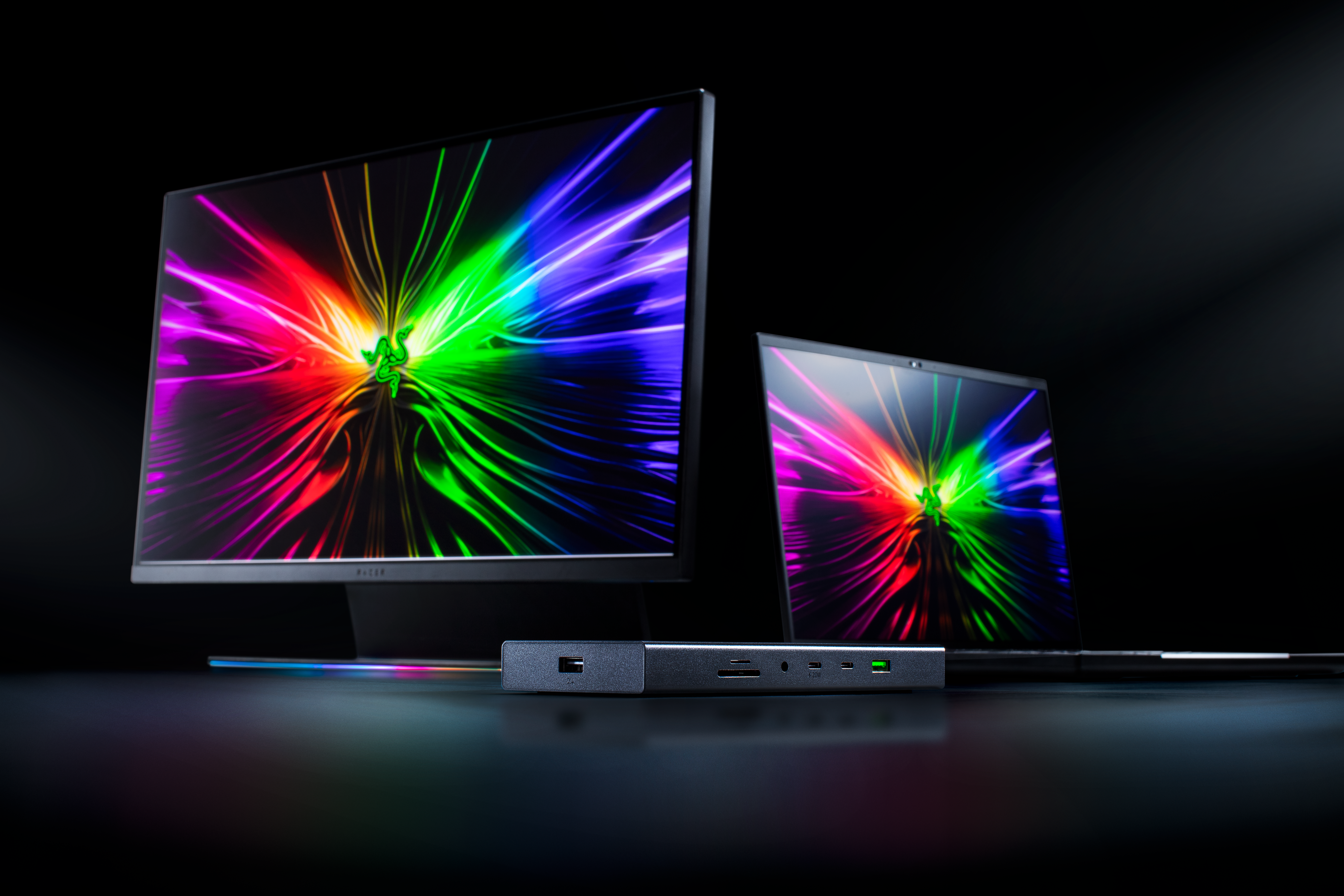 Razer USB 4 Dock Key Visual - Bild: Razer