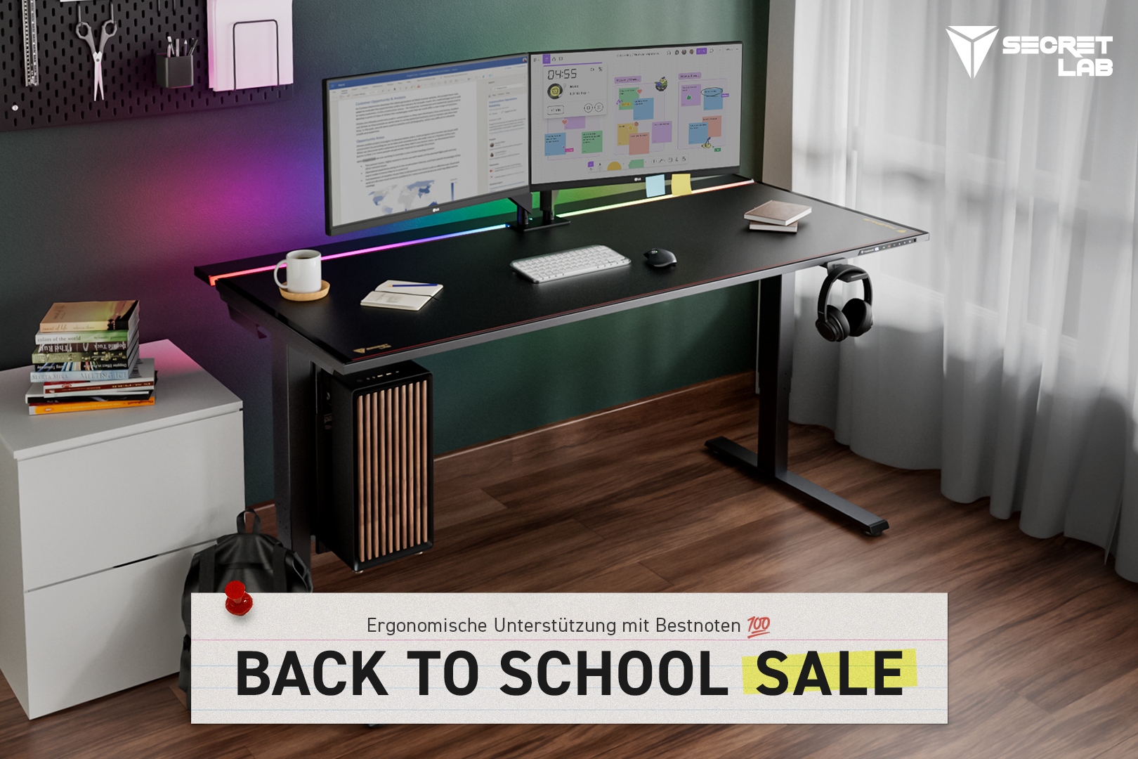 Secretlab - Back to School Sale - Bild: Secretlab