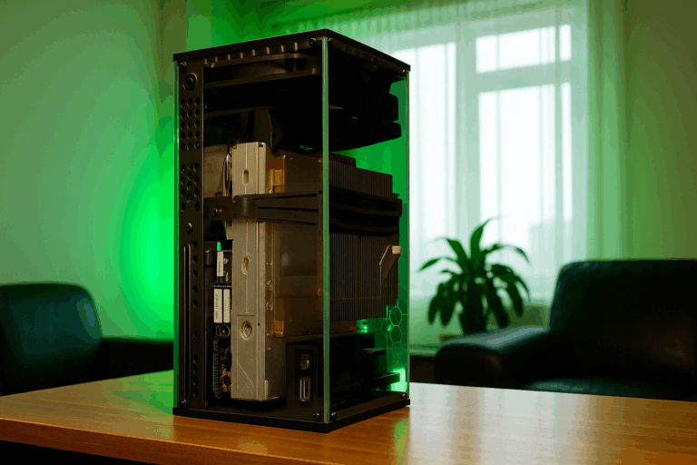Xbox Series X - Clear Edition - Bild erweitert mit ChatGPT