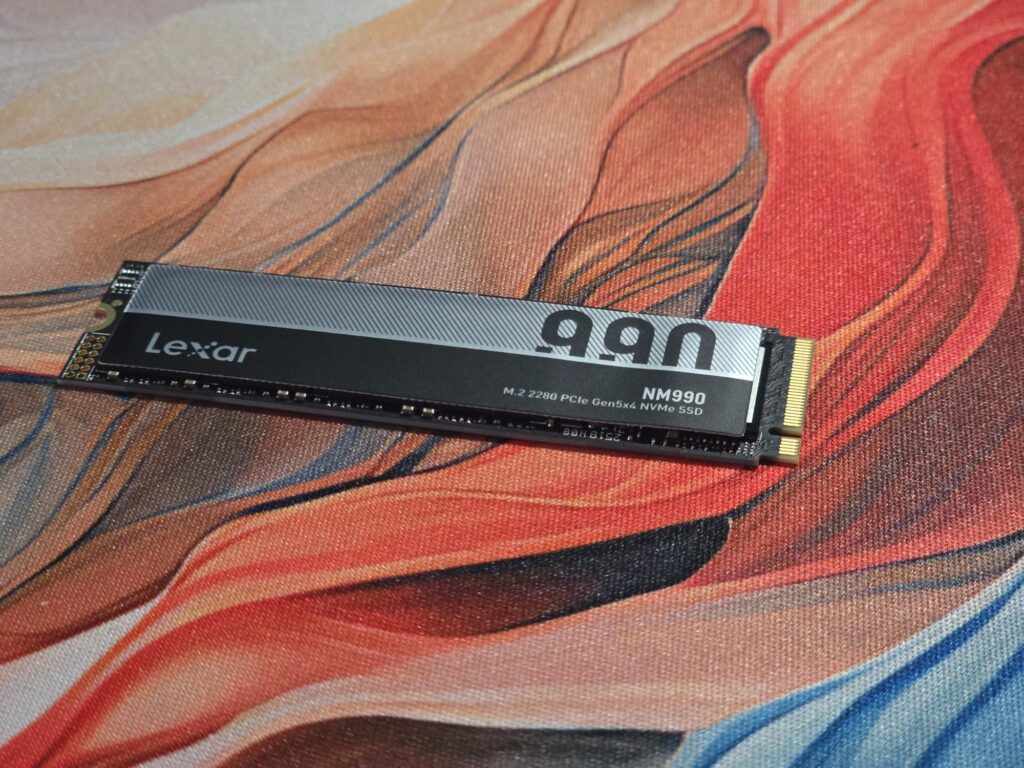 Die Lexar NM990 2 TB NVMe SSD im Test - Bild: Sebastian Selinger