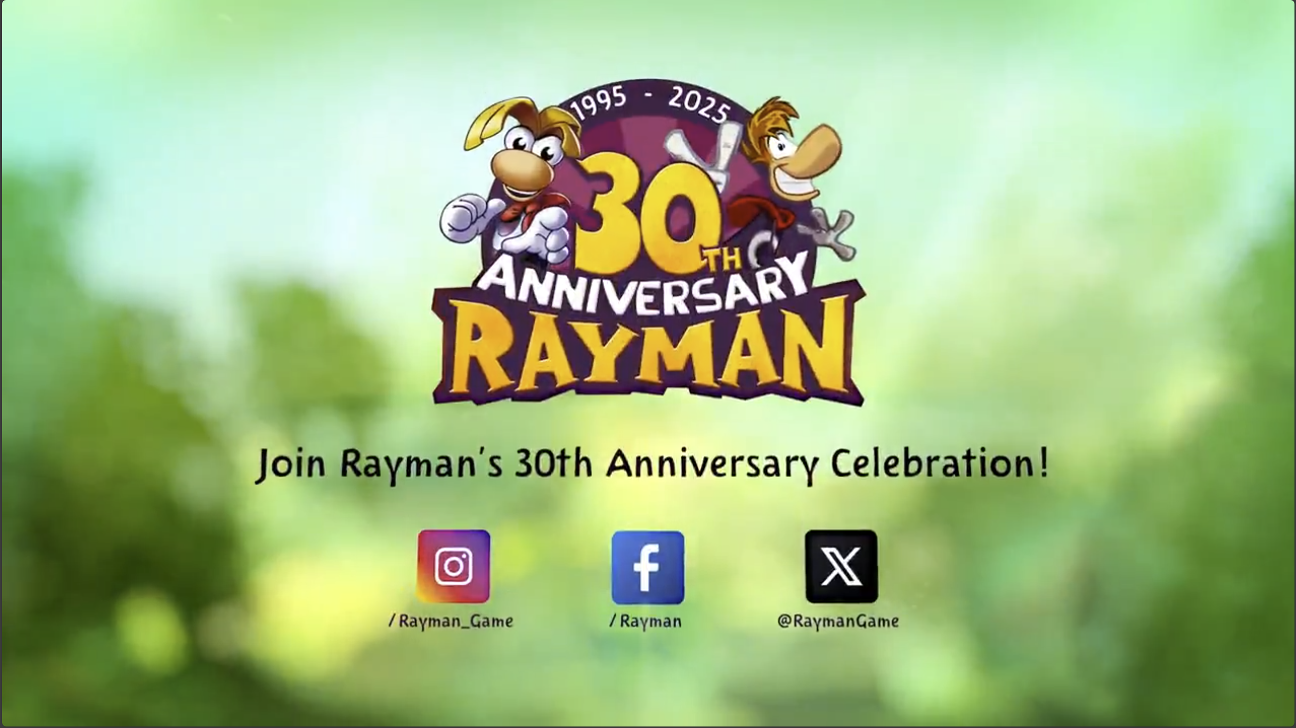 Rayman - 30 Jähriges Jubiläum - Bild: X/@RaymanGame