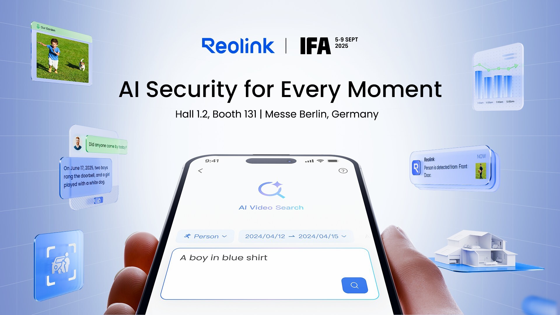 Realink - IFA Teaser - AI Security For Every Moment : Bild: Reolink