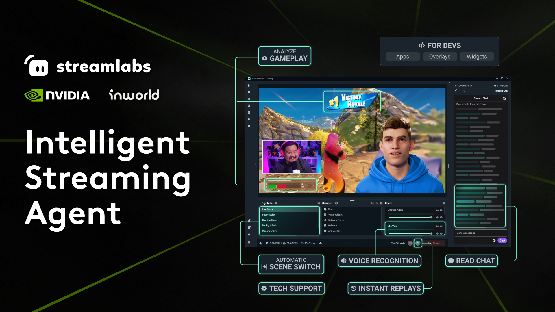 Streamlabs Intelligent Streaming Agent