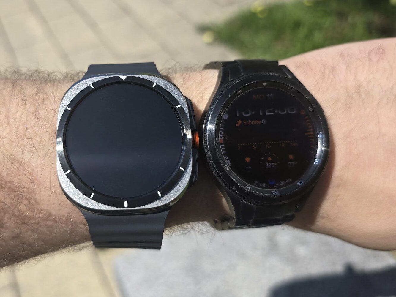 Samsung Galaxy Watch Ultra im Vergleich zur Samsung Galaxy Watch S4 Classic