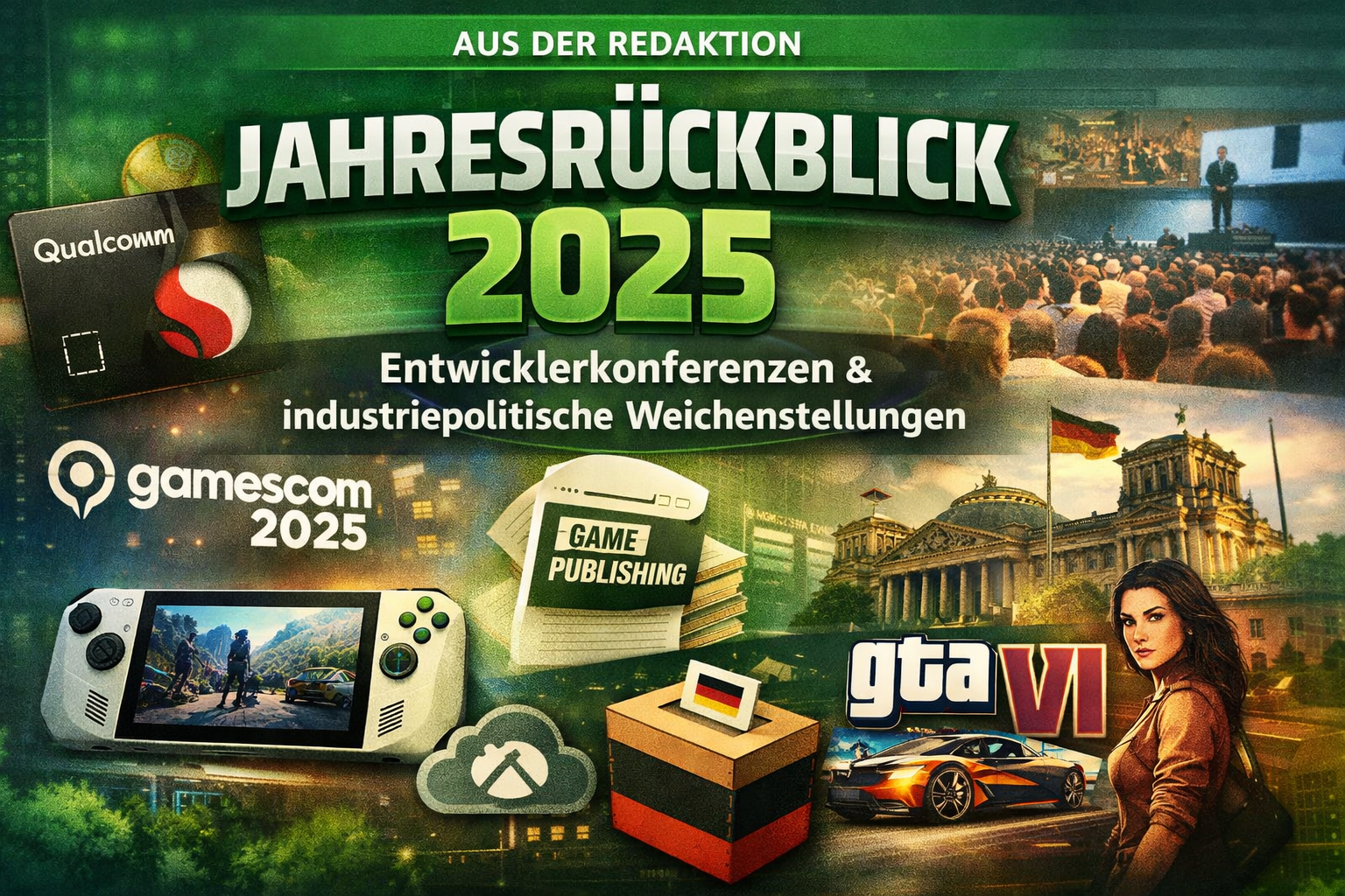 Jahresrückblick von XboxDev - Bild: ChatGPT Generierung