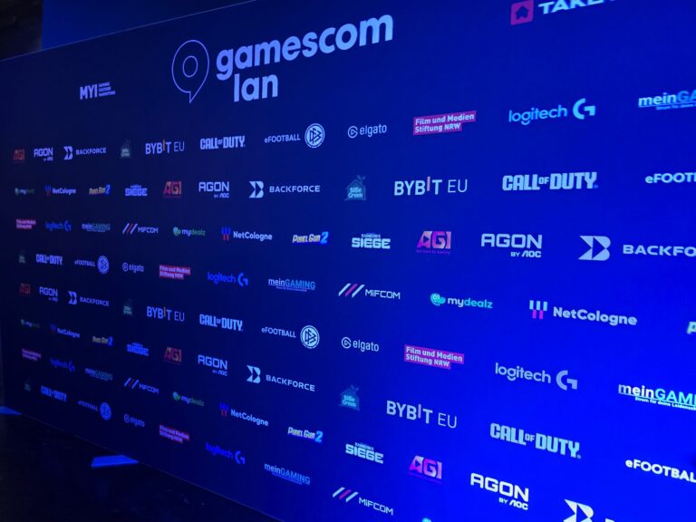 gamescom LAN 2026 - Fotowand für Teilnehmer - Bild: Huskynarr