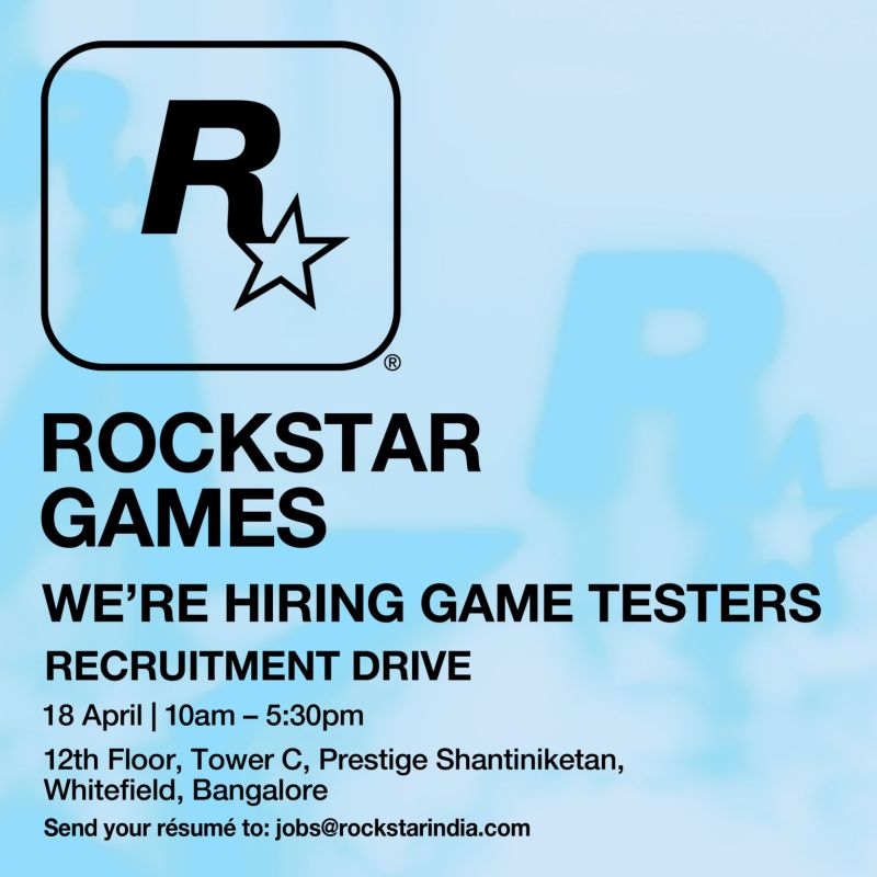 Rockstar Games hiring game testers