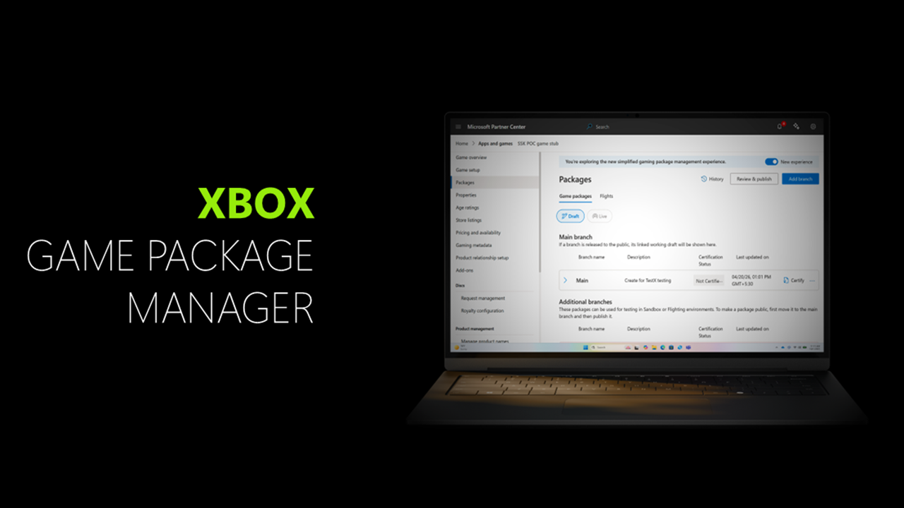 Game Package Manager von Xbox - Bild: Xbox