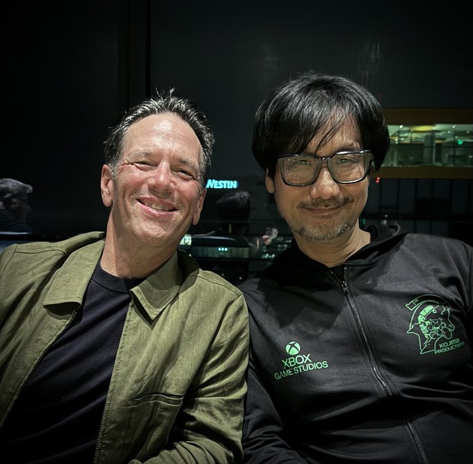 Phil Spencer und Hideo Kojima - Bild: X (Hideo Kojima)