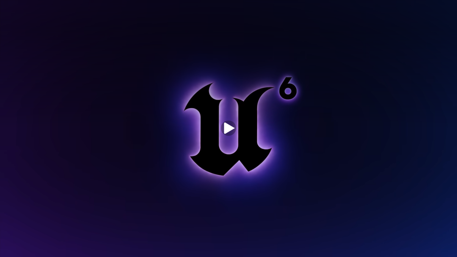 Unreal Engine 6 Logo aus dem Rocket League Trailer