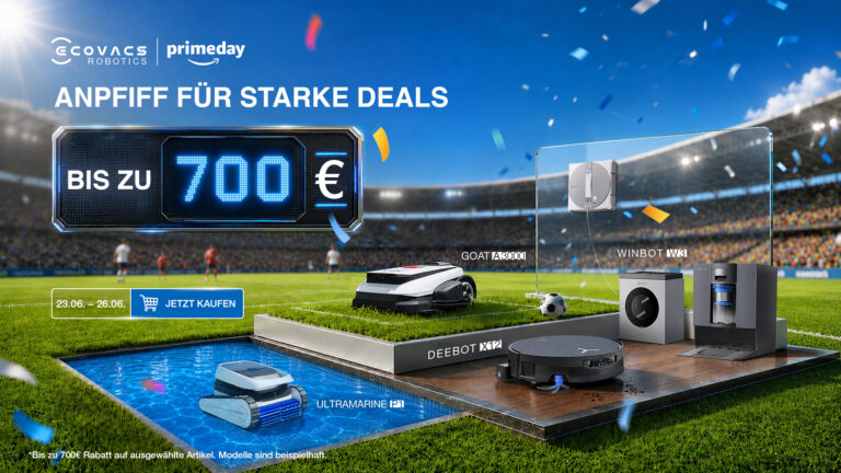 ECOVACS startet Early Prime Day 2026 - Bild: Ecovacs