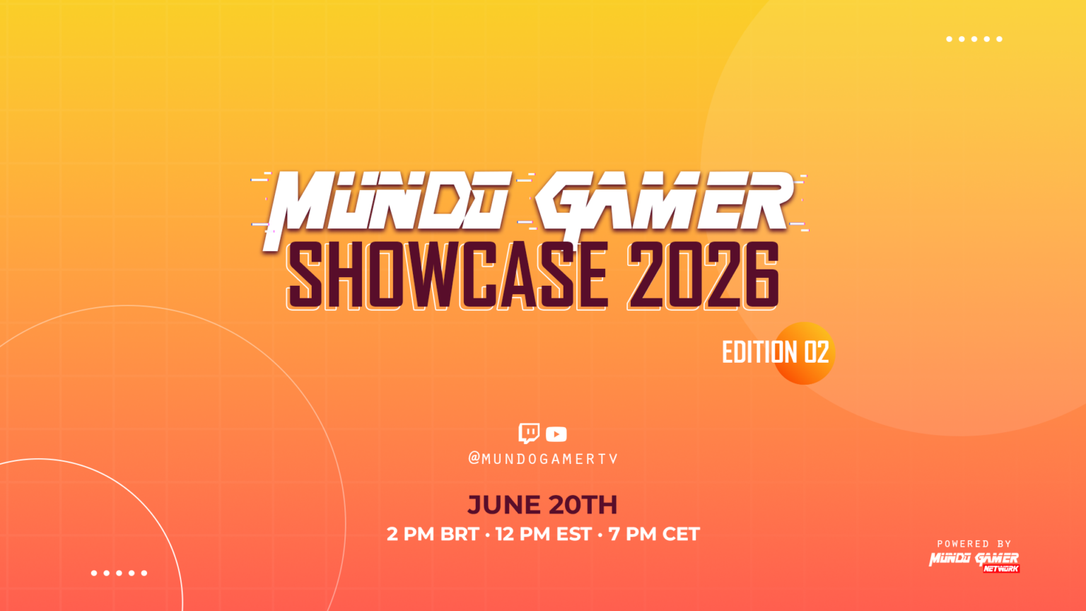 Mundo Gamer Showcase 2026 - Bild: Mundo Gamer