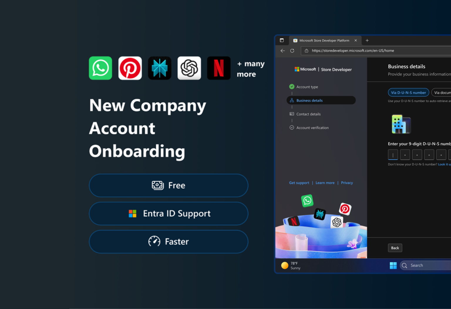 Microsoft Store - Onboarding - Bild: Microsoft