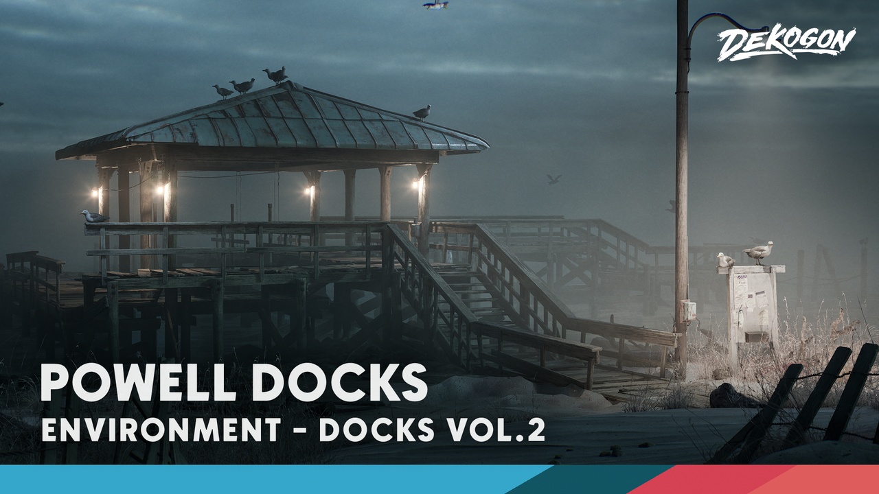 DOCKS VOL.2 von Powell Dock (Dekogon Studios) - Bild: Fab.com