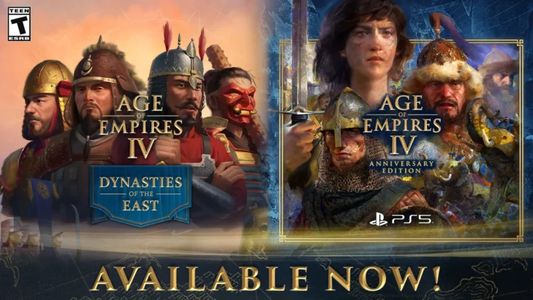 Age of Empires IV erscheint für PlayStation 5 samt Erweiterung Dynasties of the East