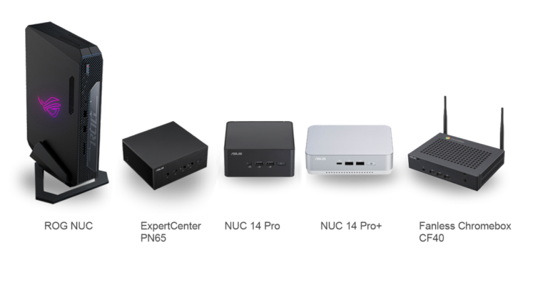 CES 2024: ASUS ROG NUC bringt Core Ultra 9 und RTX 4070 in 2,5-Liter-Gehäuse - Bild: https://press.asus.com/news/press-releases/asus-ultracompact-pcs-ces-2024/