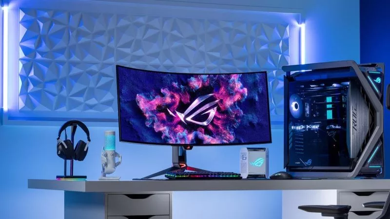 CES 2024 ASUS ROG Swift OLED