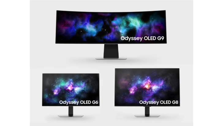 CES 2024: Samsung erweitert Odyssey-OLED-Reihe um flachen 32-Zoll-4K-Monitor