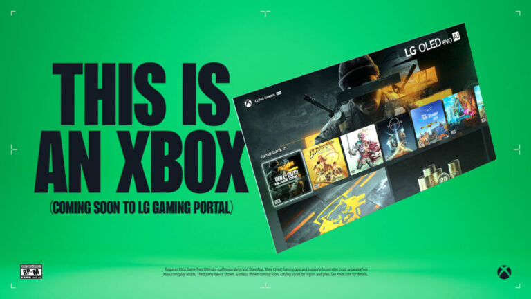 CES 2025: Xbox und LG bringen Cloud-Gaming-App auf LG-Smart-TVs