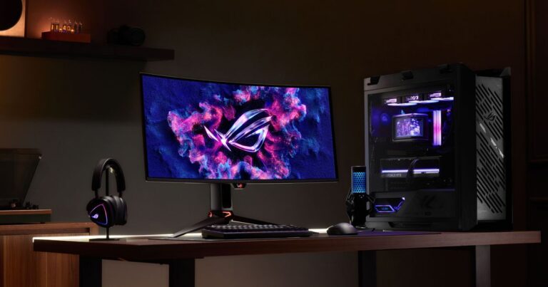 CES 2026: ASUS ROG zeigt erste RGB-OLED-Monitore mit RGB-Stripe-Pixeln (PG34WCDN, PG27UCWM)