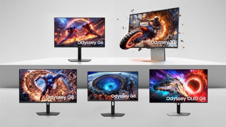 CES 2026: Samsung zeigt mit Odyssey 3D ersten 6K-Monitor mit brillenloser 3D-Darstellung