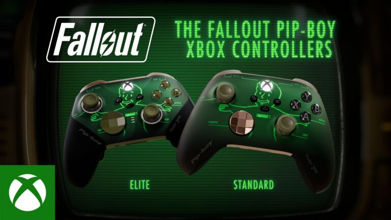 Fallout Pip-Boy Xbox Controller: Standard- und Elite-Series-2-Modell mit Fraktions-Designs im Design Lab