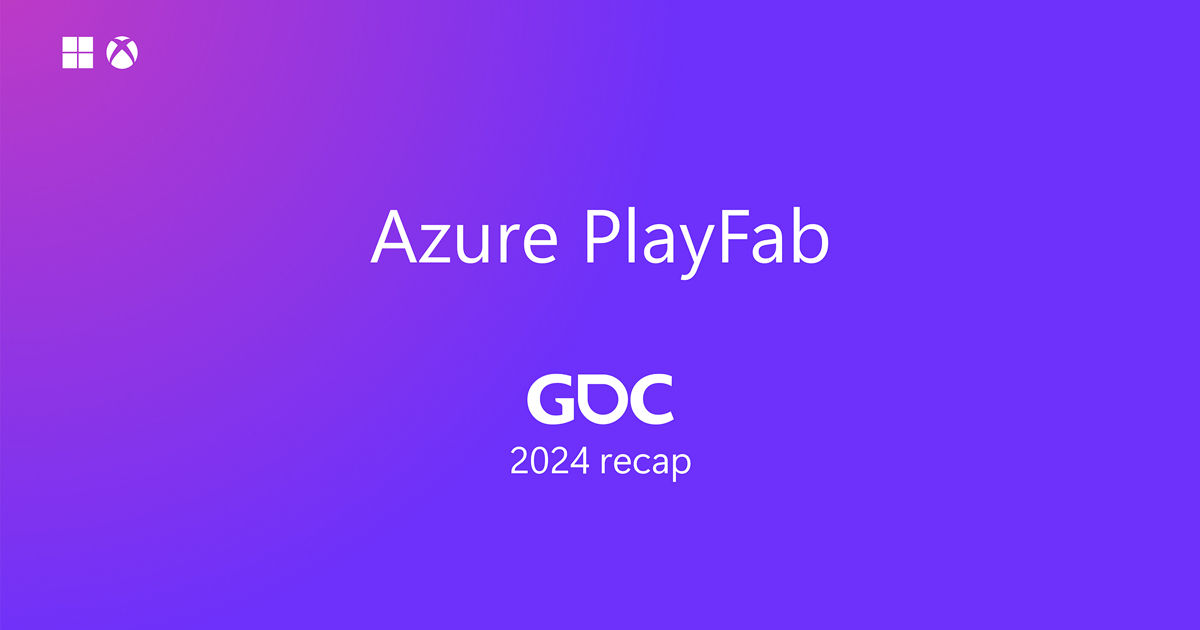 PlayFab Economy v2 GDC 2024