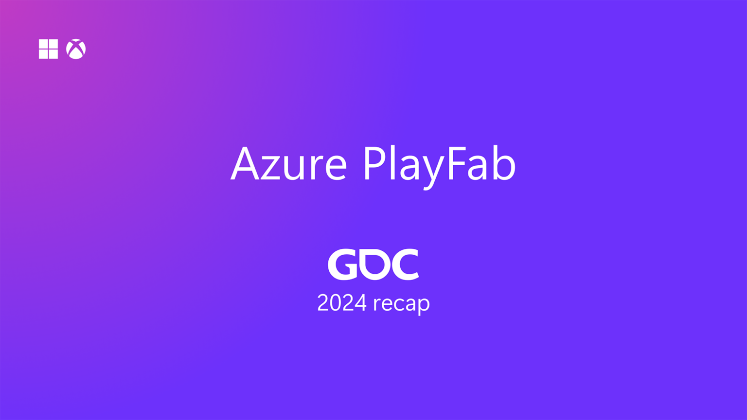 PlayFab Mobile Subscriptions GDC 2024