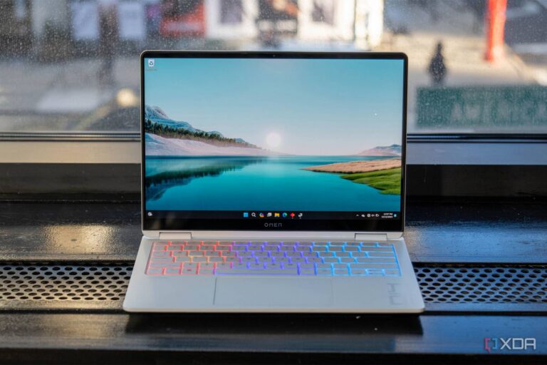 HP Omen Transcend 14 (2024): Duennes 14-Zoll-Gaming-Notebook mit 120-Hz-OLED und Intel Core Ultra, CES 2024 - offizielles CES-2024-Motiv
