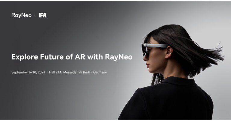 IFA 2024: RayNeo (TCL) zeigt Air 2s und X2 - Micro-OLED-Brille mit 201-Zoll-Virtualscreen für mobiles Gaming - offizielles Motiv