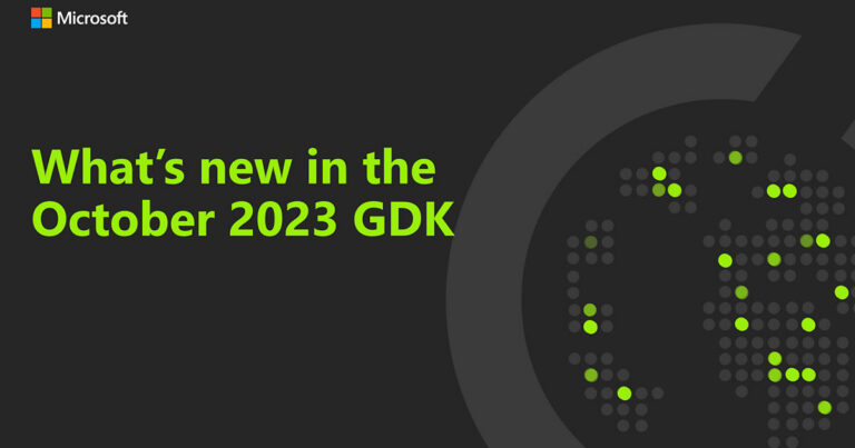 Microsoft GDK Oktober-2023-Update bringt Franchise Game Hubs und erweiterte Install- und Storage-APIs