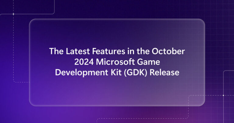 Microsoft GDK Oktober 2024: XSAPI-Überarbeitung, ARM-native Tools und FSR-3-Sample