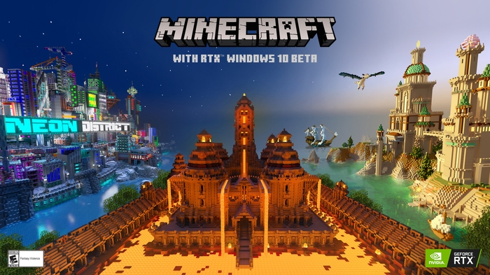 Minecraft with RTX: Offene Windows-Beta mit Path Tracing und DLSS 2.0 angekündigt