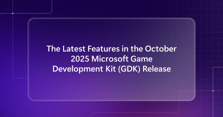 Oktober-2025-GDK richtet GameInput auf Konsole und PC aus