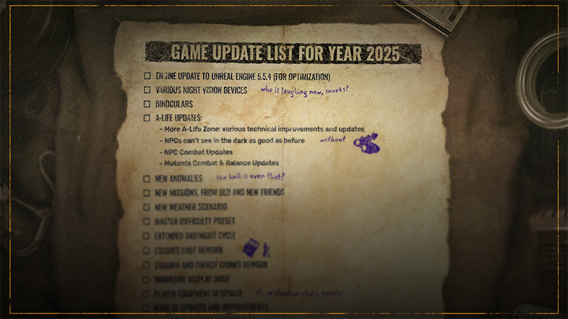 S.T.A.L.K.E.R. 2: GSC Game World hebt Engine auf Unreal Engine 5.5.4 an und überarbeitet A-Life