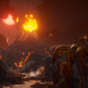 Sea of Thieves: Forsaken Shores bringt Vulkanregion Devil's Roar als bislang größtes Update - Bild: Xbox Wire