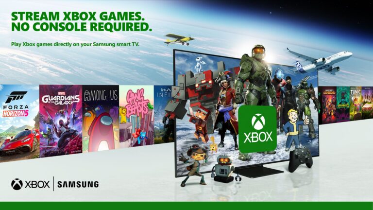 Xbox-App auf Samsung 2022 Smart TVs: Cloud Gaming ohne Konsole via Gaming Hub