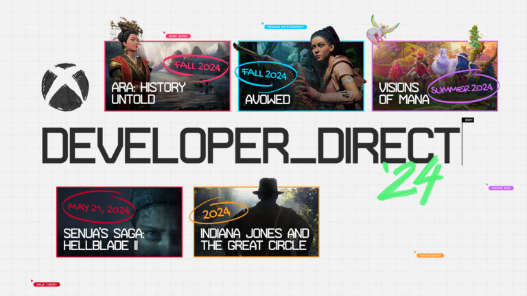 Xbox Developer Direct Januar 2024