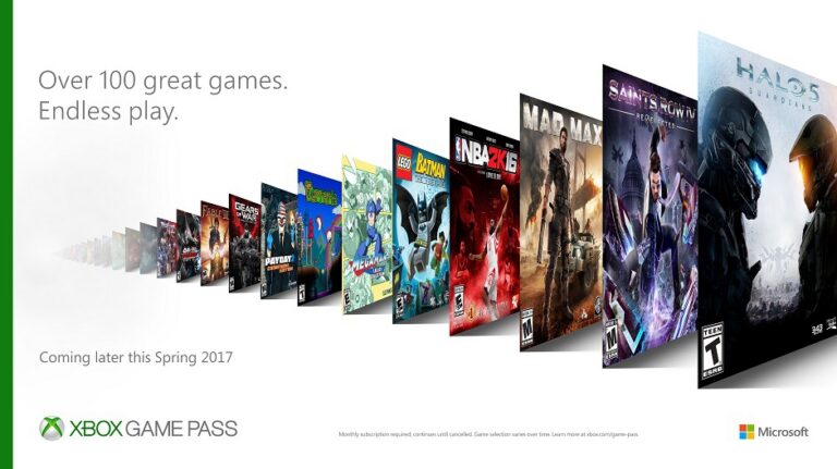 Xbox Game Pass Ankündigung 2017 - Bild: Xbox Wire