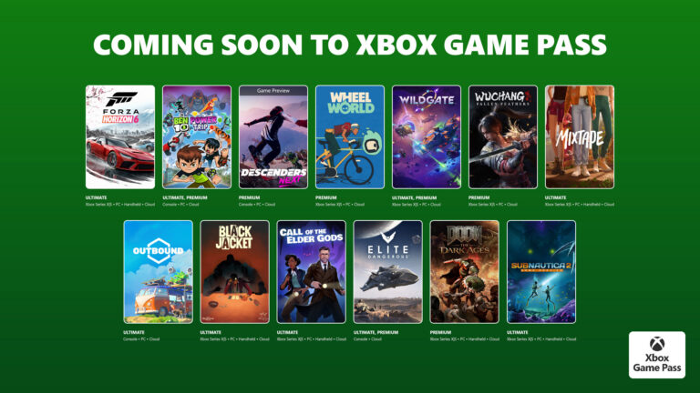 Xbox Game Pass Mai 2026