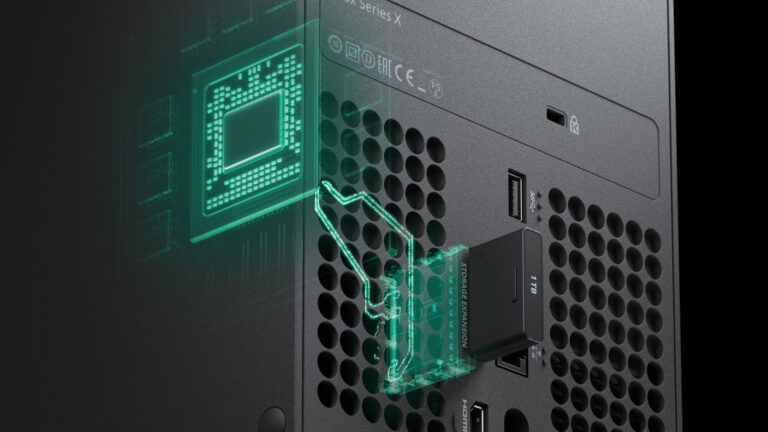 Xbox Series X Speicheroptionen