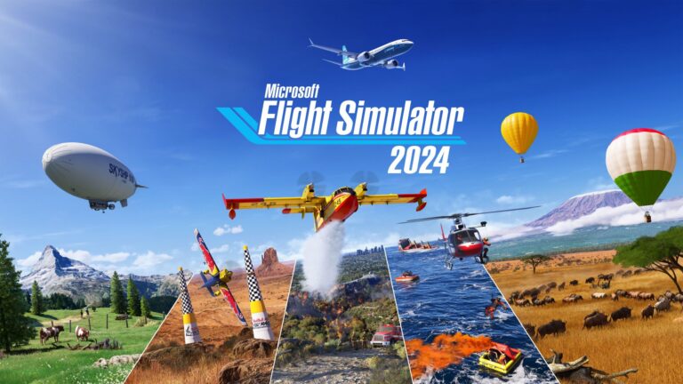 Microsoft Flight Simulator 2024 mit Release am 19. November und Cloud-Start am ersten Tag - offizielles Motiv