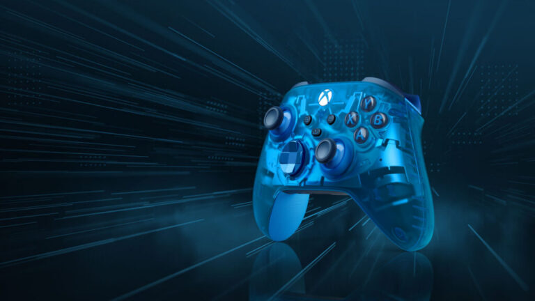 Xbox Wireless Controller Sky Cipher Special Edition mit plastikreduzierter Verpackung