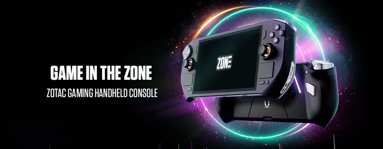 gamescom 2024: ZOTAC bringt mit dem ZONE sein erstes PC-Gaming-Handheld mit Ryzen 7 8840U und AMOLED-Display